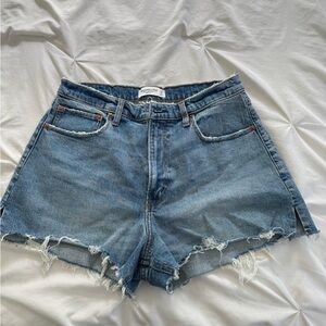 Abercrombie & Fitch Light Blue Jean Shorts